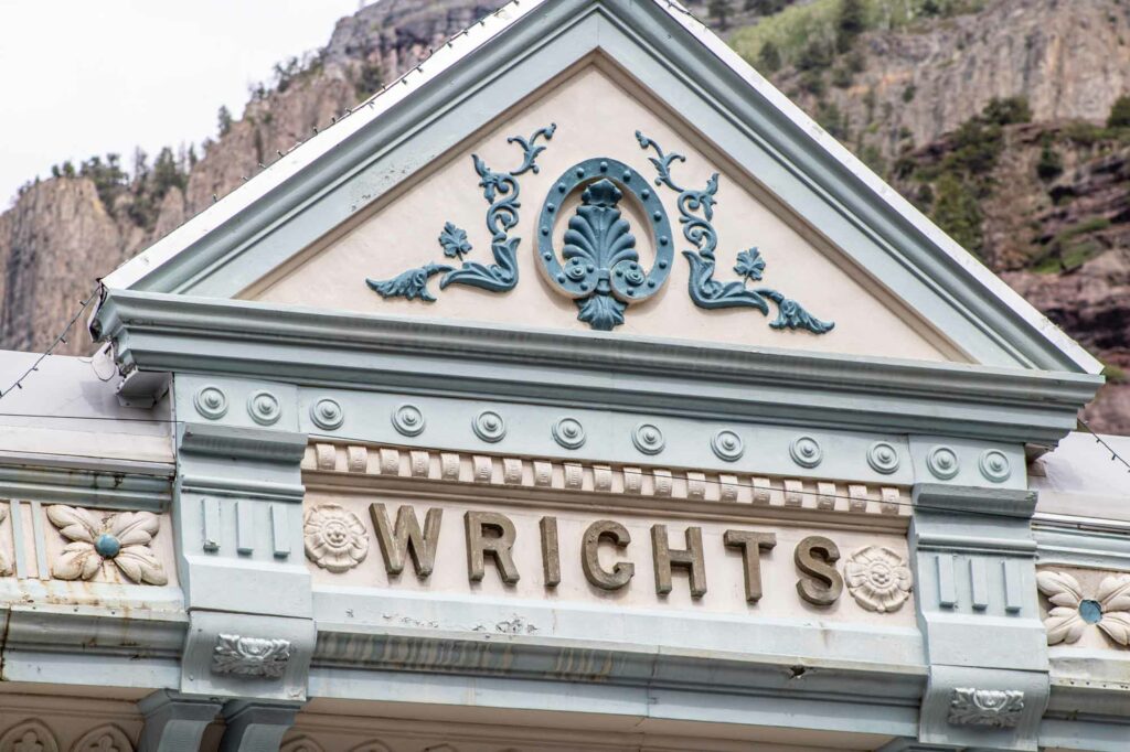 Facade of Wright Opera House