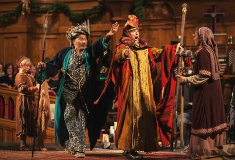 Amahl and the Night Visitors on stage by Amanda Tipton