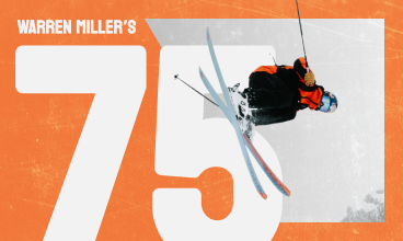 Poster for Warren Miller 75 film