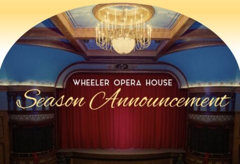 Photo of Wheeler theater with words Season Announcement