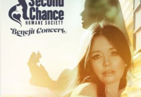 Photo of Emily Scott Robinson and Second Chance Humane Society poster