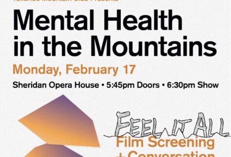 Poster for Telluride Mental Health in the Mtns